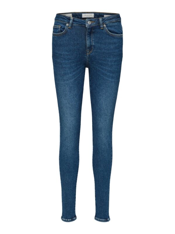 SLFSOPHIA MW SKINNY Dark blu