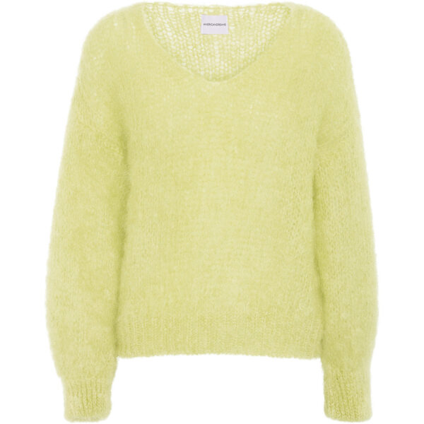 Milana LS Mohair Knit  Light Yellow