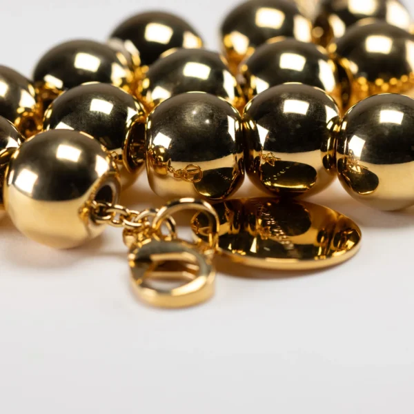 Vanessa Baroni Halsband Guld - Bild 2