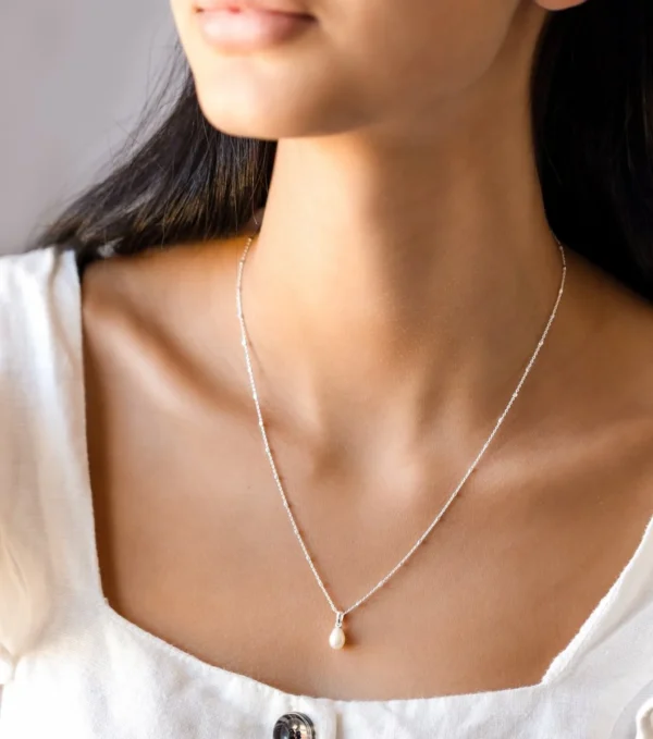 Treasure Single Pearl Halsband - Bild 4
