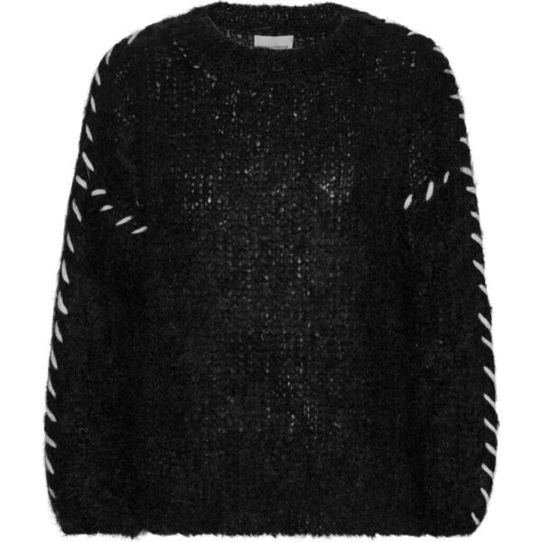 CATIA Mohair Stitch Pullover Black S/M