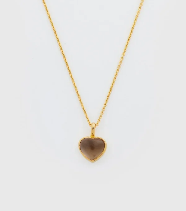 La La Love Halsband Smokey Guld