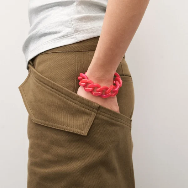 Vanessa Baroni Armband Fuchsia Marble - Bild 2
