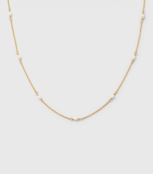 Treasure Multi Pearl Halsband