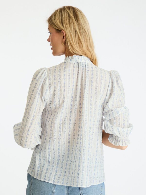 Carlie Blommig blus - Bild 4