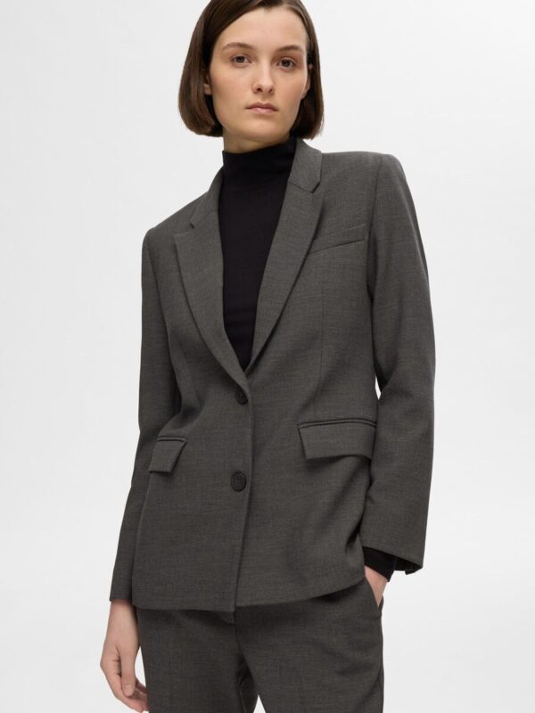 SLFRITA VEST Dark Grey Melange - Bild 3