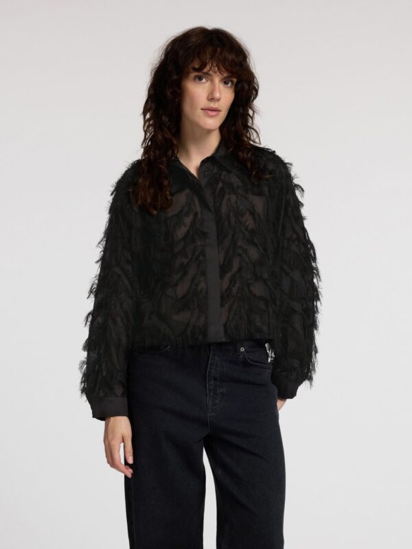 SLFMYLINE Cropped Shirt - Bild 2