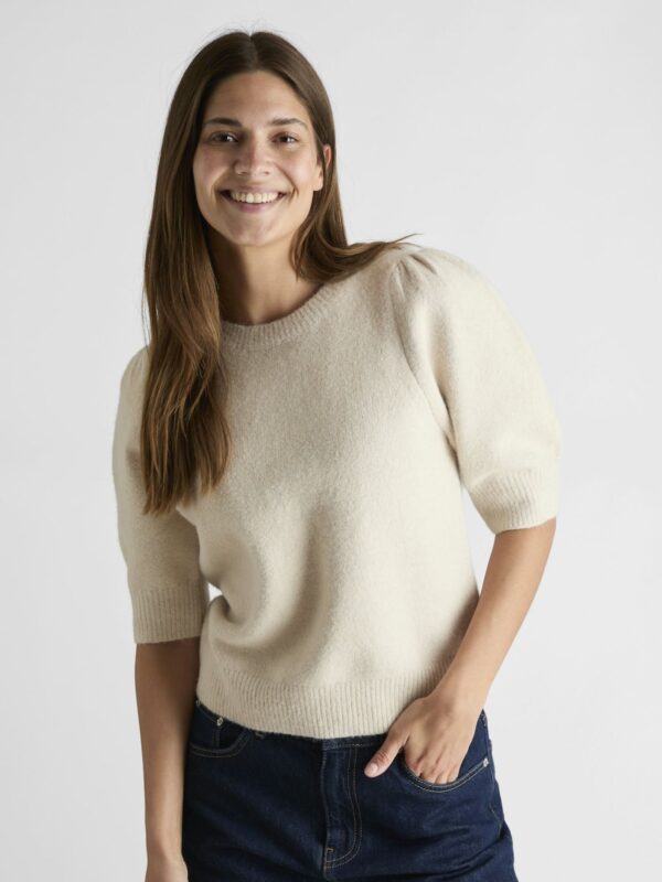 Martha Rosett stickad t-shirt - Bild 3
