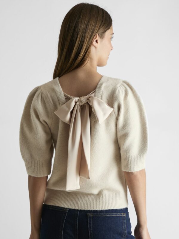 Martha Rosett stickad t-shirt - Bild 2