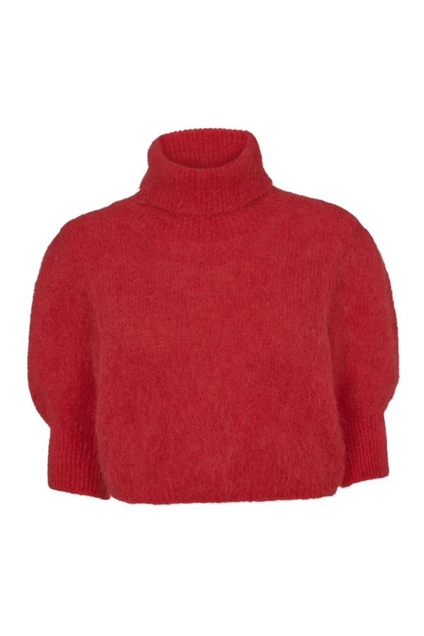 Piro Pullover Lipstick Red