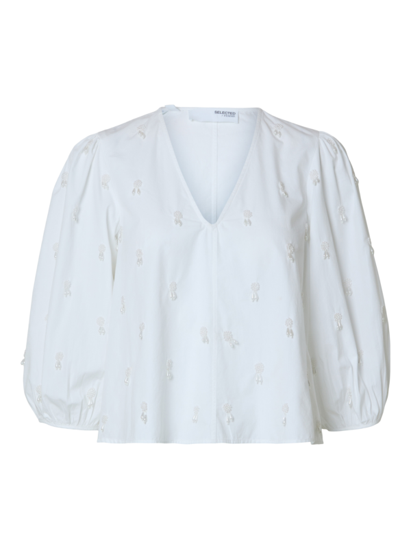 SLFGALIA 3/4 SEQUINS TOP B