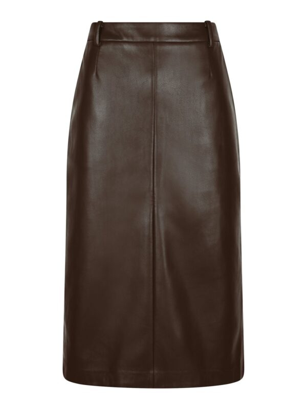 Nettie Faux Leather Skirt
