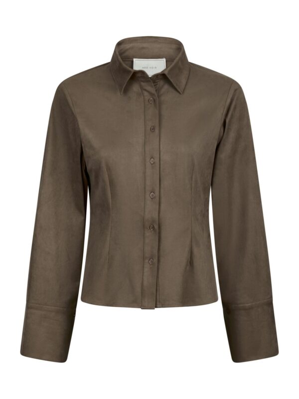 ROSA FAUX SUEDE SHIRT