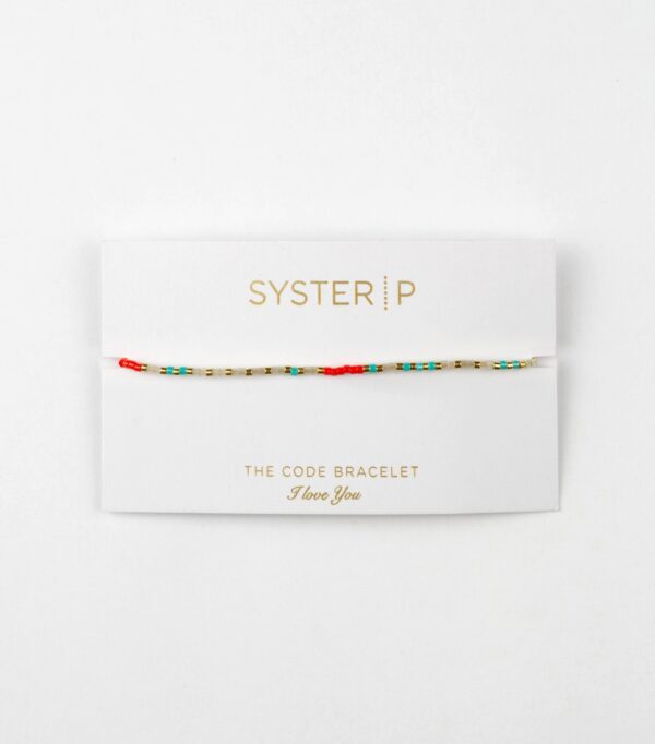 Code Bracelet Gold - Bild 3