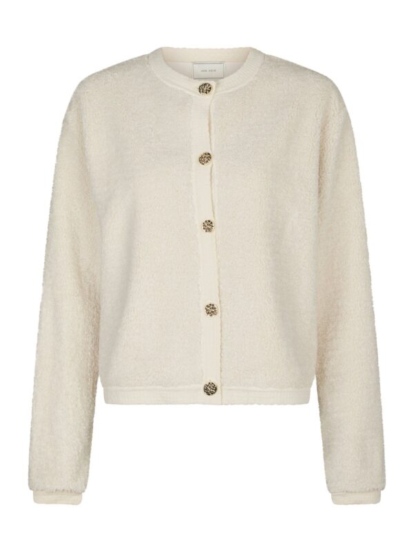 Limo Fluffy Knit Cardigan